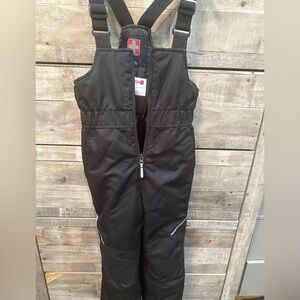 Black kids Insulated Snow Pants